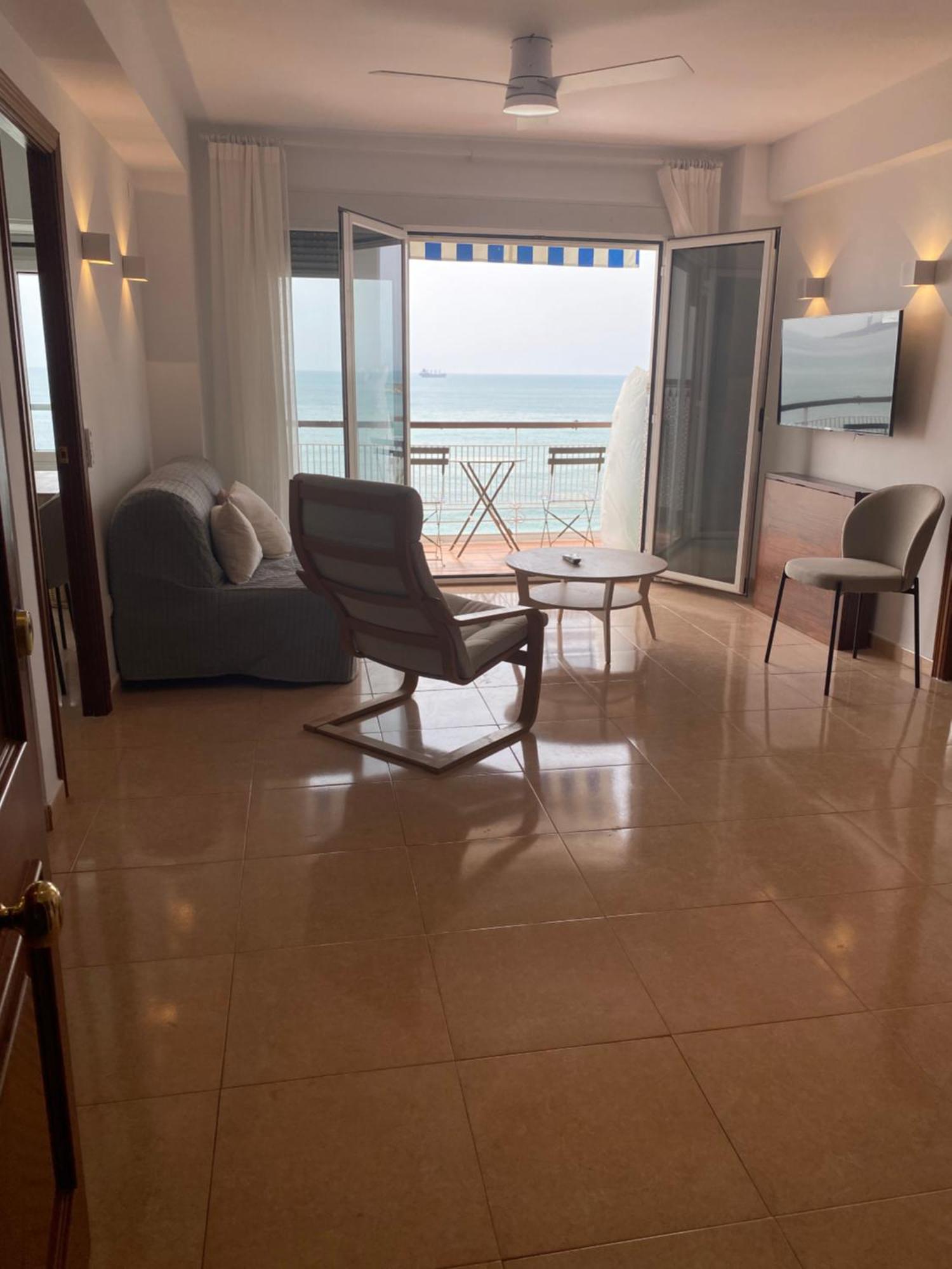 Apartamento Con Terraza Vista Al Mar Malagueta Малага Экстерьер фото
